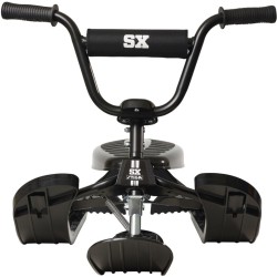 STIGA Snowracer Curve SX Slittino da Neve, Bob con Sterzo BMX e Freno per Adulti e Bambini dai 7 Anni